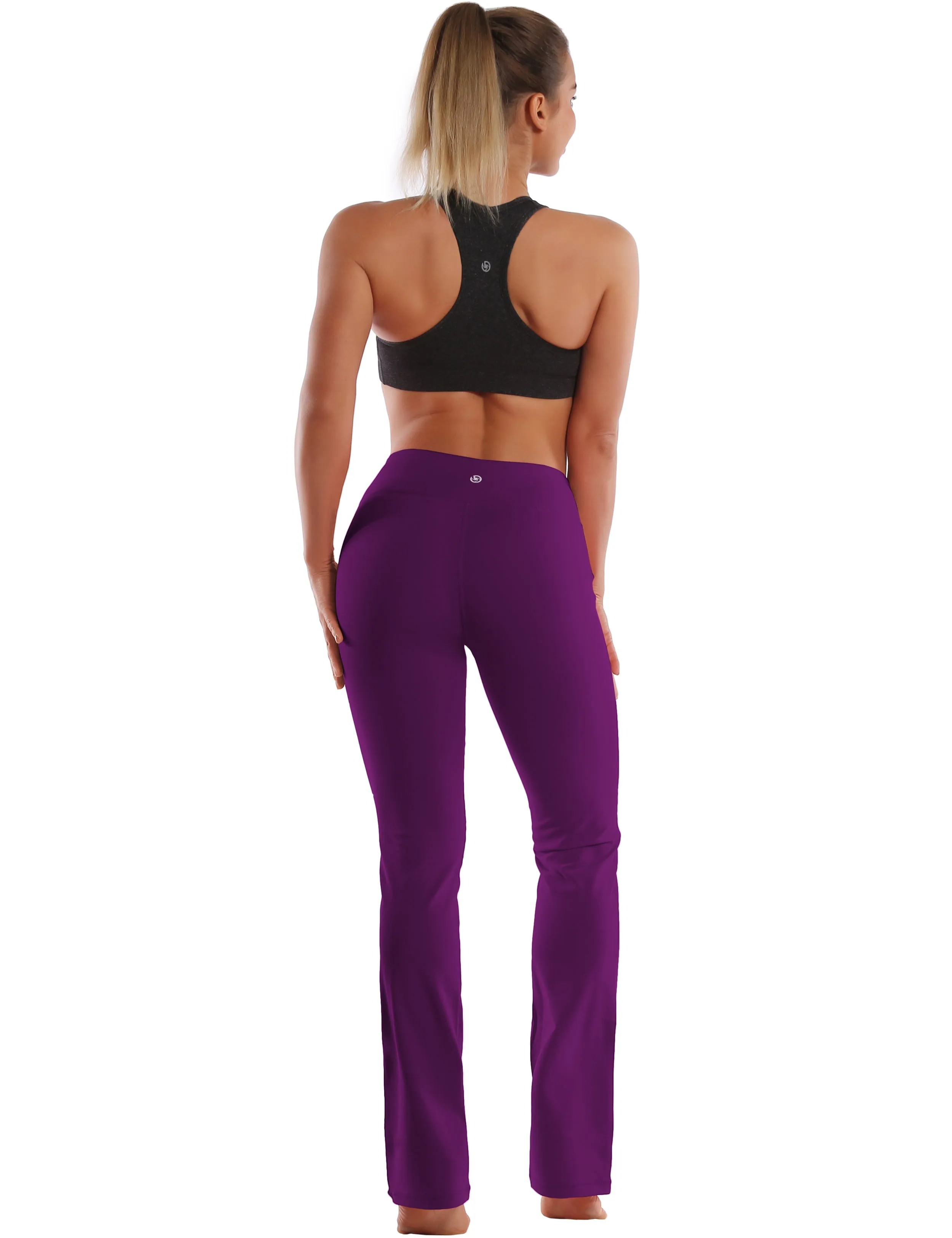 29" 31" 33" 35" Straight Leg Leggings plum_Running