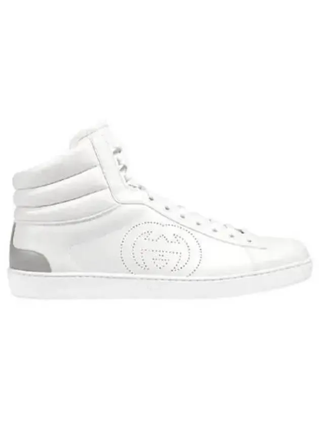 Ace high top leather white sneakers 270705