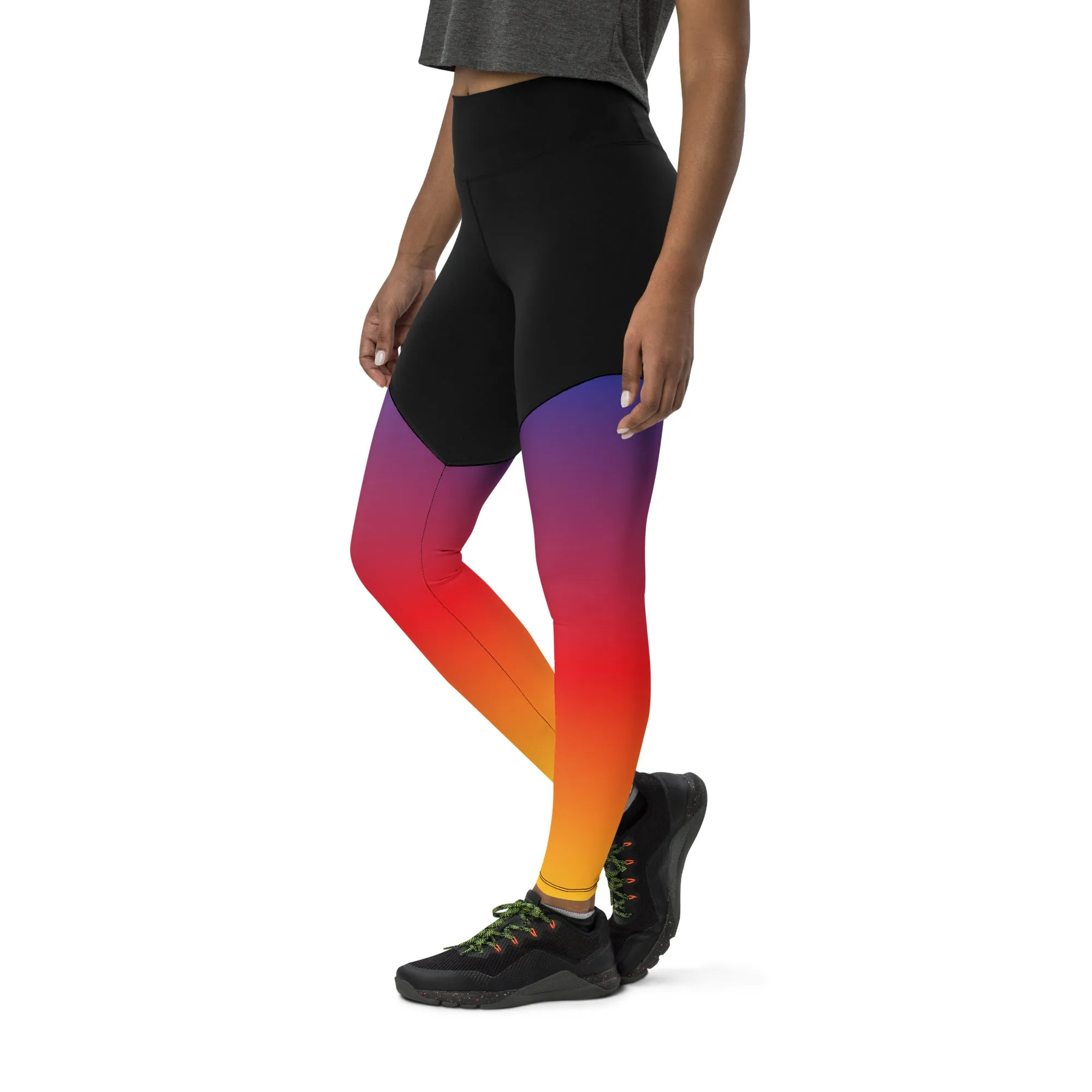 Berlin Dusk Women's Sports Leggings