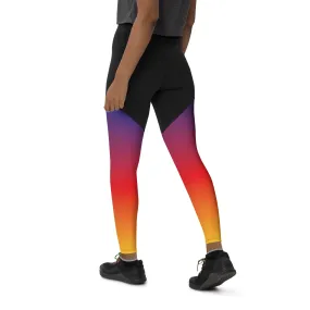 Berlin Dusk Women's Sports Leggings