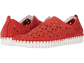 Eric Michael Inez Sneakers- Red Nubuck