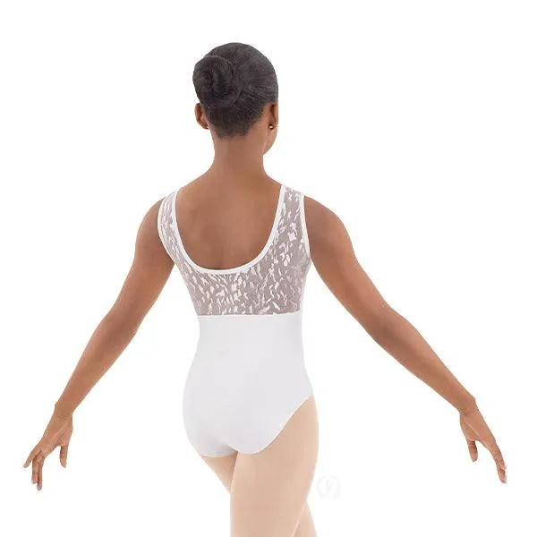 Eurotard Girls Impression Mesh Back Tank Leotard