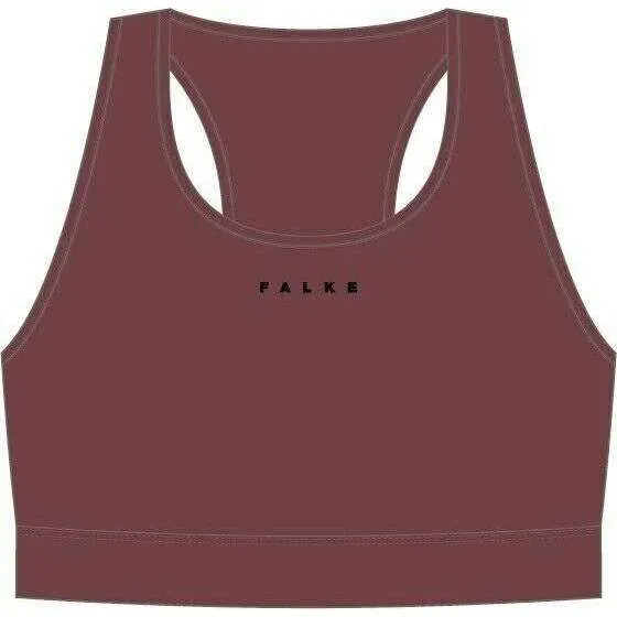 Falke Perform Better Mid Racer Sports Bra - Burgundy