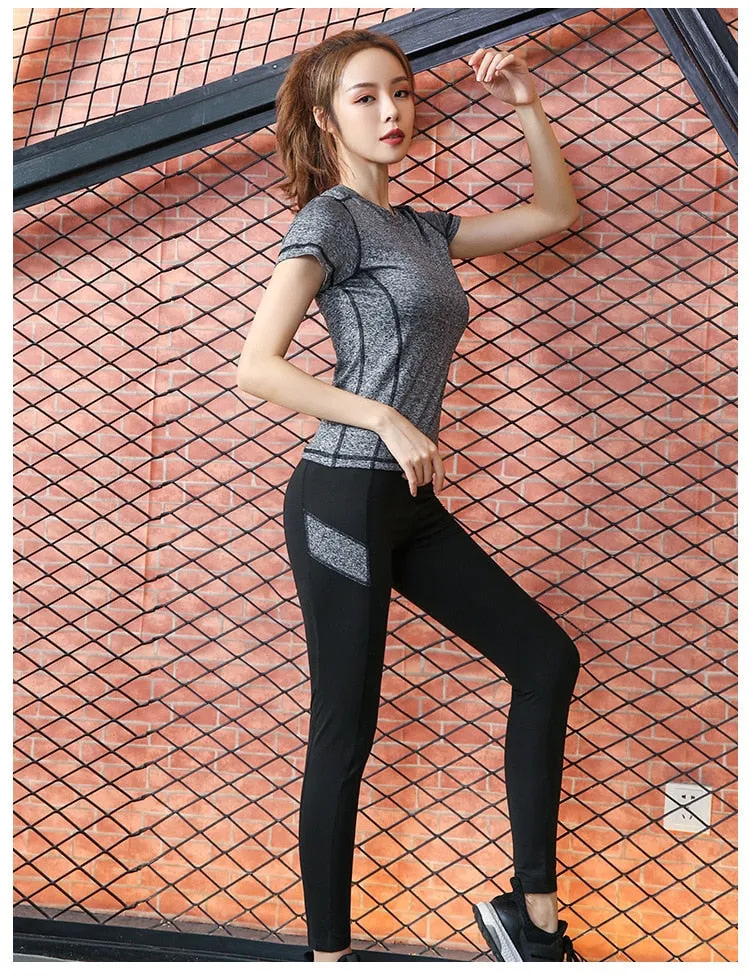 Fitness Gym Yoga Suit Outdoor training Sets