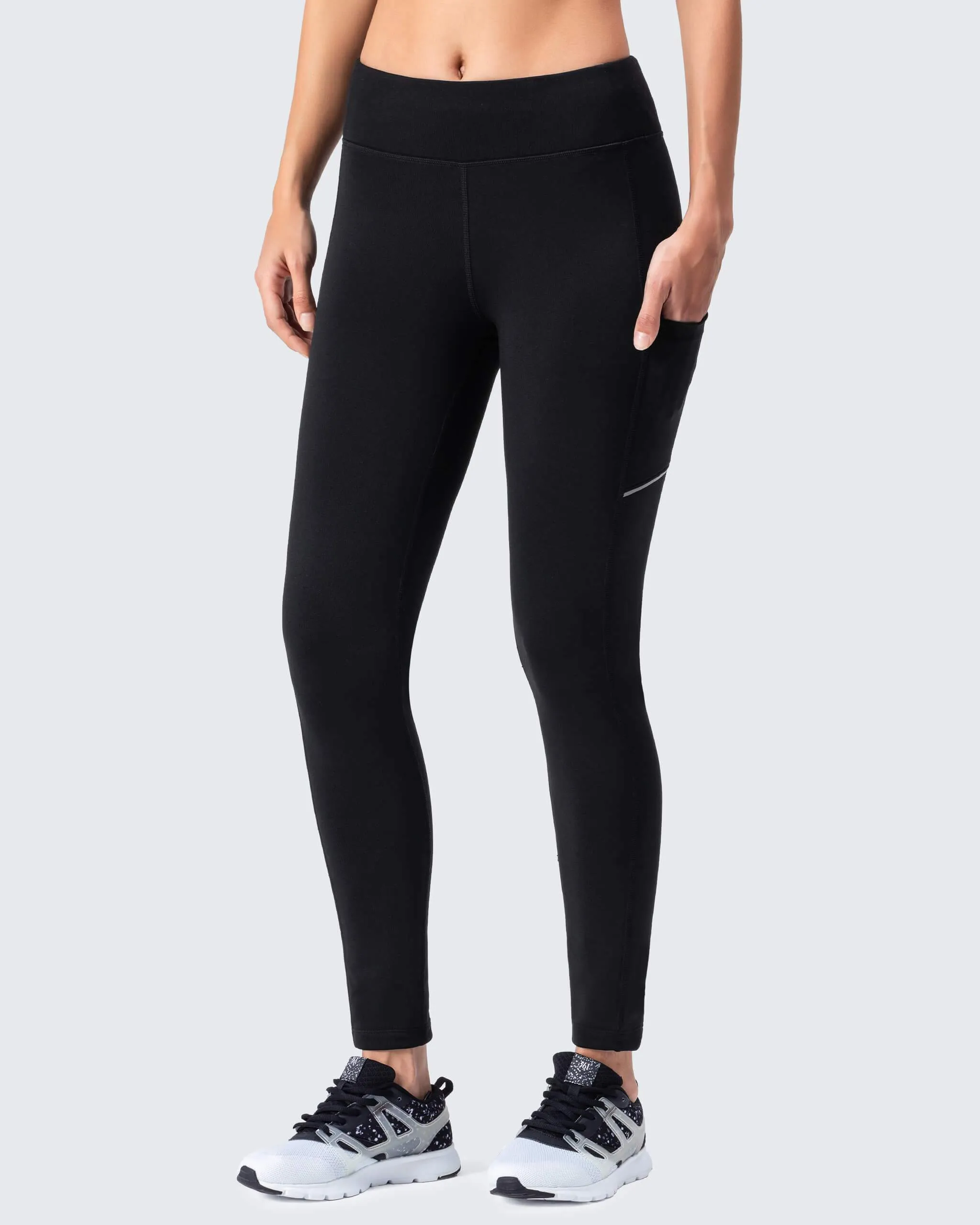 Fleece Yoga Legging With Zip Pocket