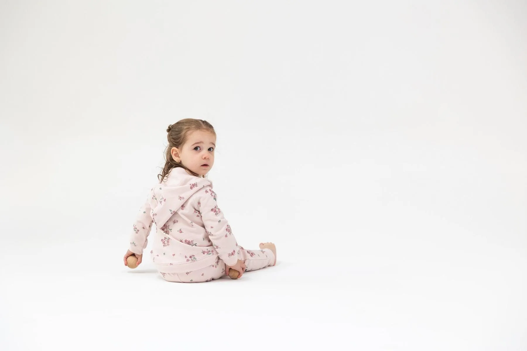 Girl Sets | 2 PCS: Woodsorrel Zip Hoodie and Jogger Set | Angel Dear