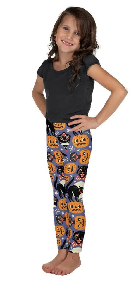 Halloween Print Kid's Leggings