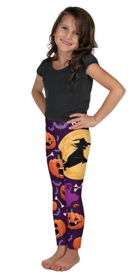 Halloween Witch Kid's Leggings