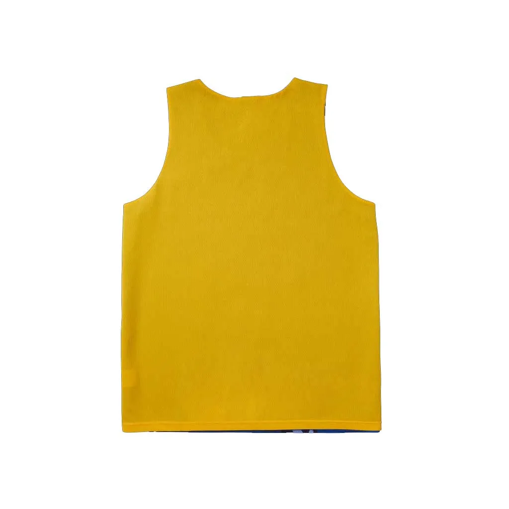 Huf Half Court Reversible Jersey - Blue/Yellow