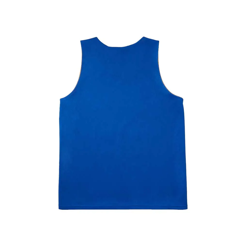 Huf Half Court Reversible Jersey - Blue/Yellow