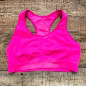 Jockey Pink Racerback Sports Bra- Size ~M (See Notes)