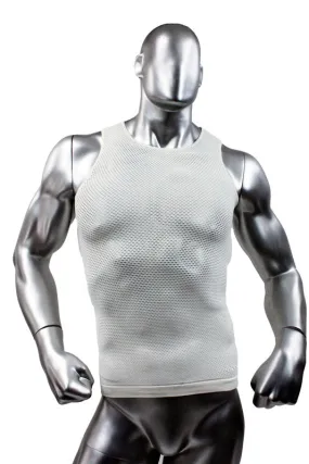 Jocko Mesh Mens Tank Top - Bobby's - White -  Closeout