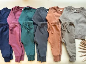 Jogger Sets | Organic Cotton Fleece