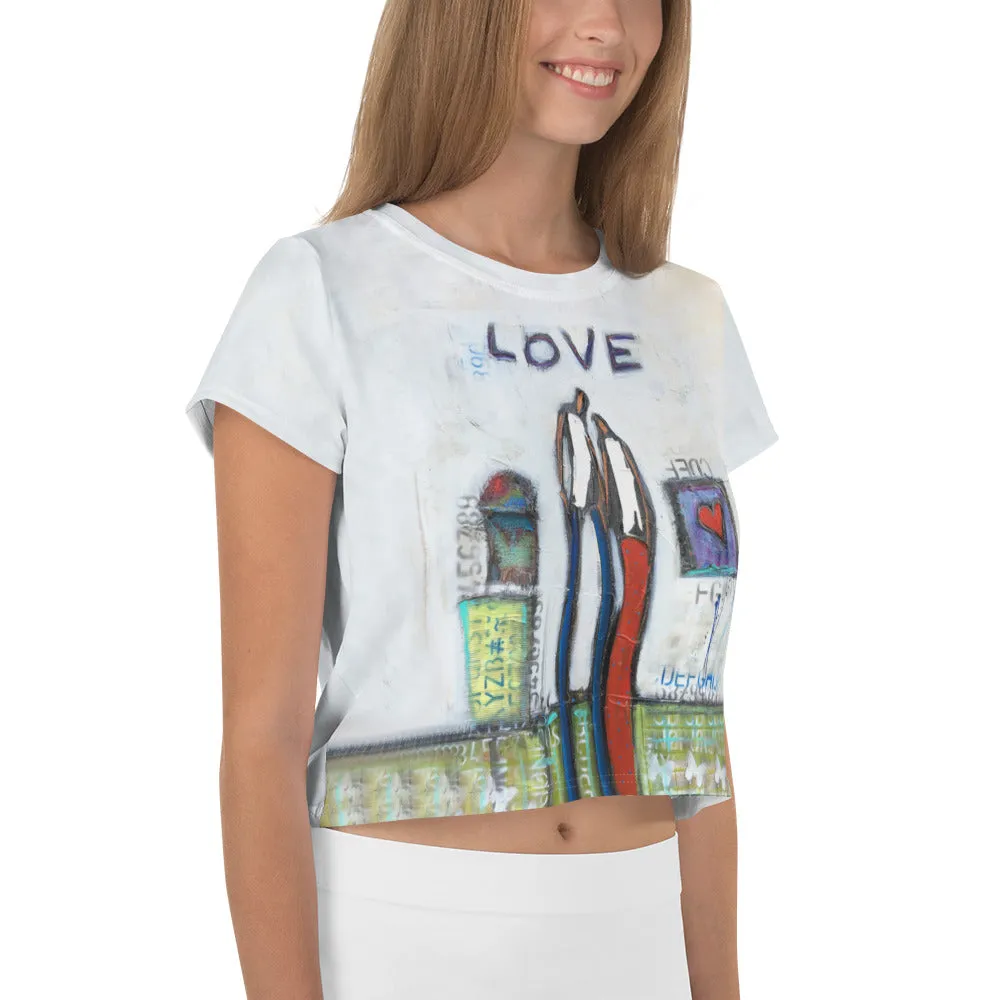 Love for all Crop Tee