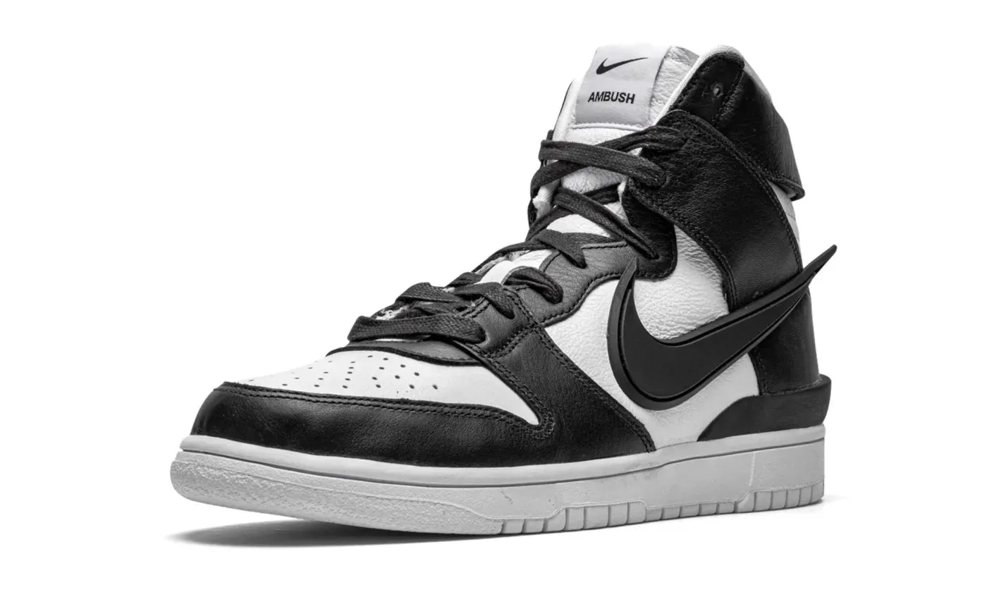 NIKE DUNK HIGH AMBUSH BLACK WHITE