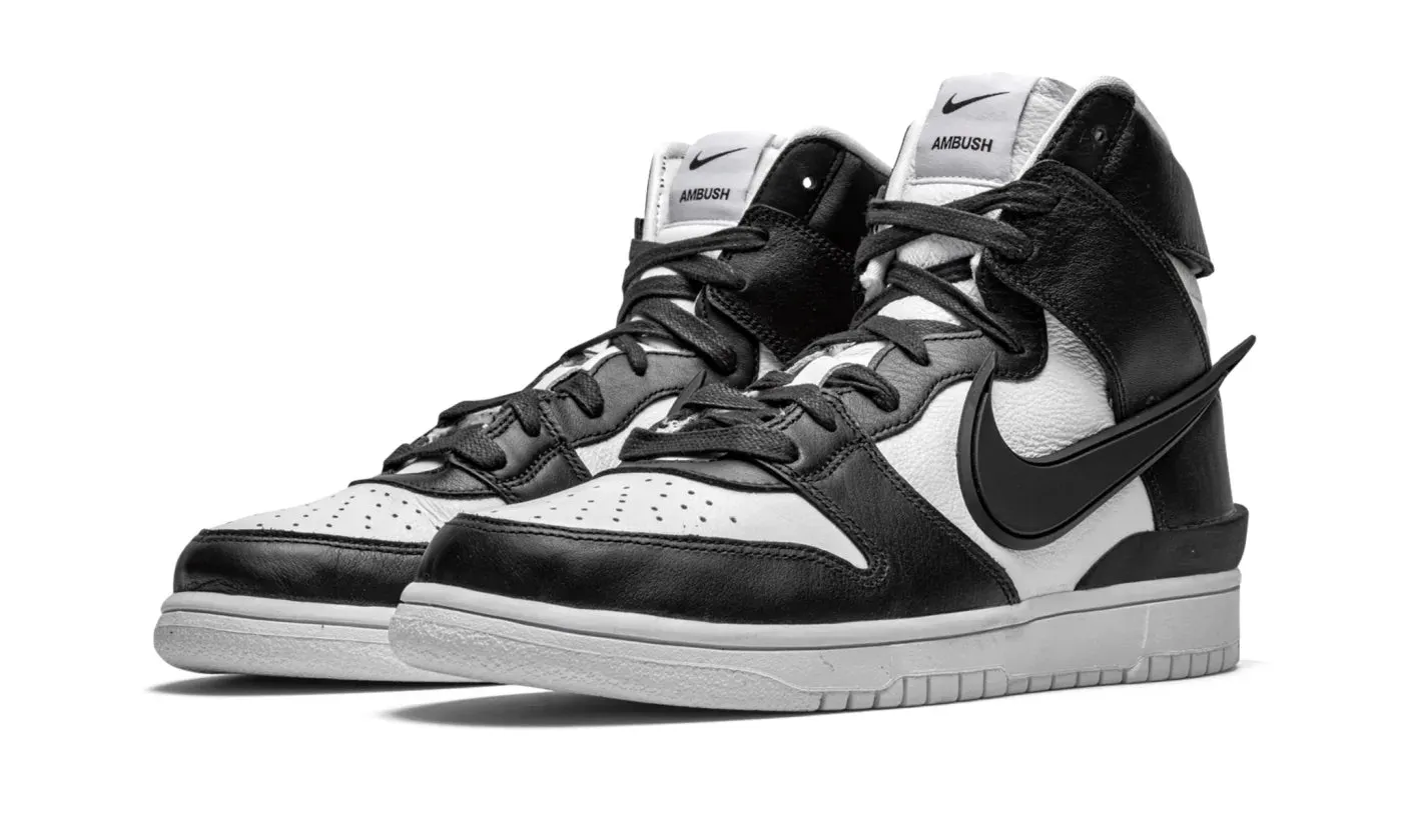 NIKE DUNK HIGH AMBUSH BLACK WHITE