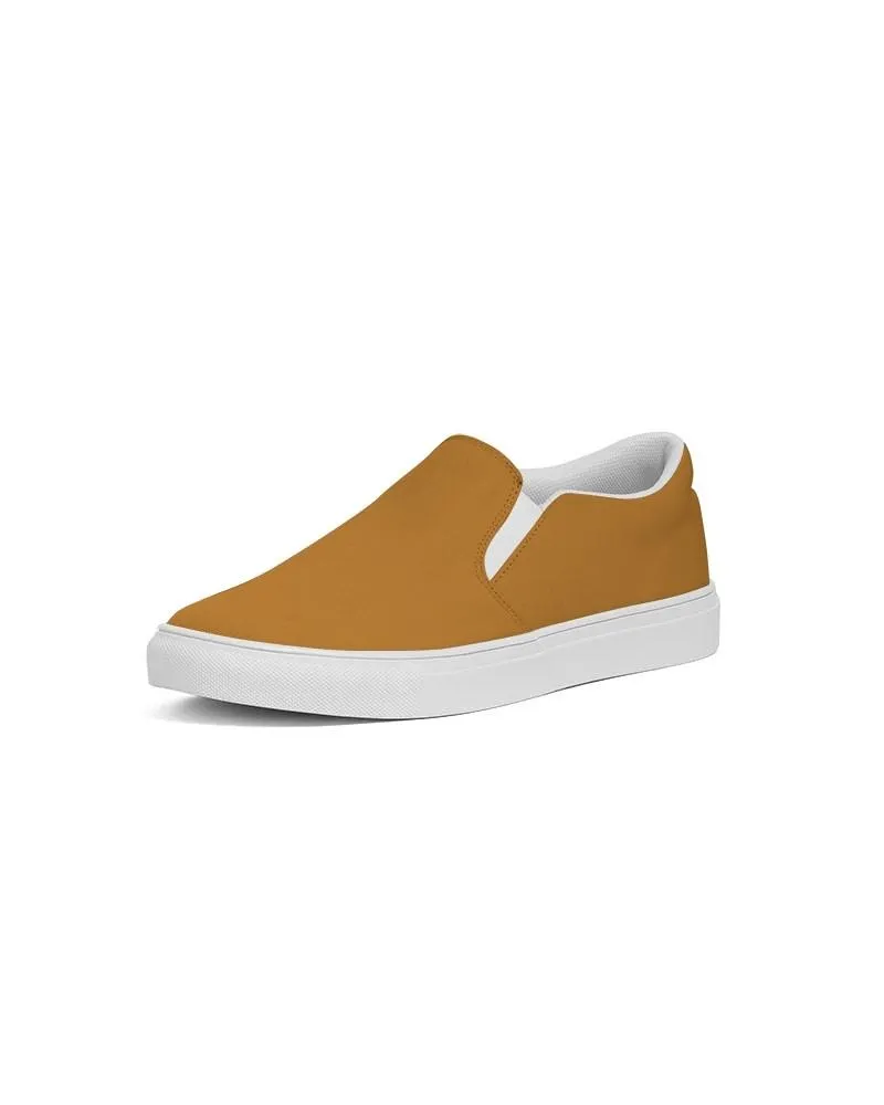 Shaded Orange Slip-On Canvas Sneakers | Women's | C0M50Y100K30