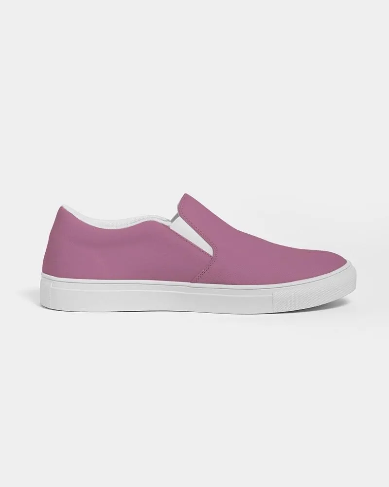 Shaded Pastel Magenta Slip-On Canvas Sneakers | Women's | C0M60Y0K30