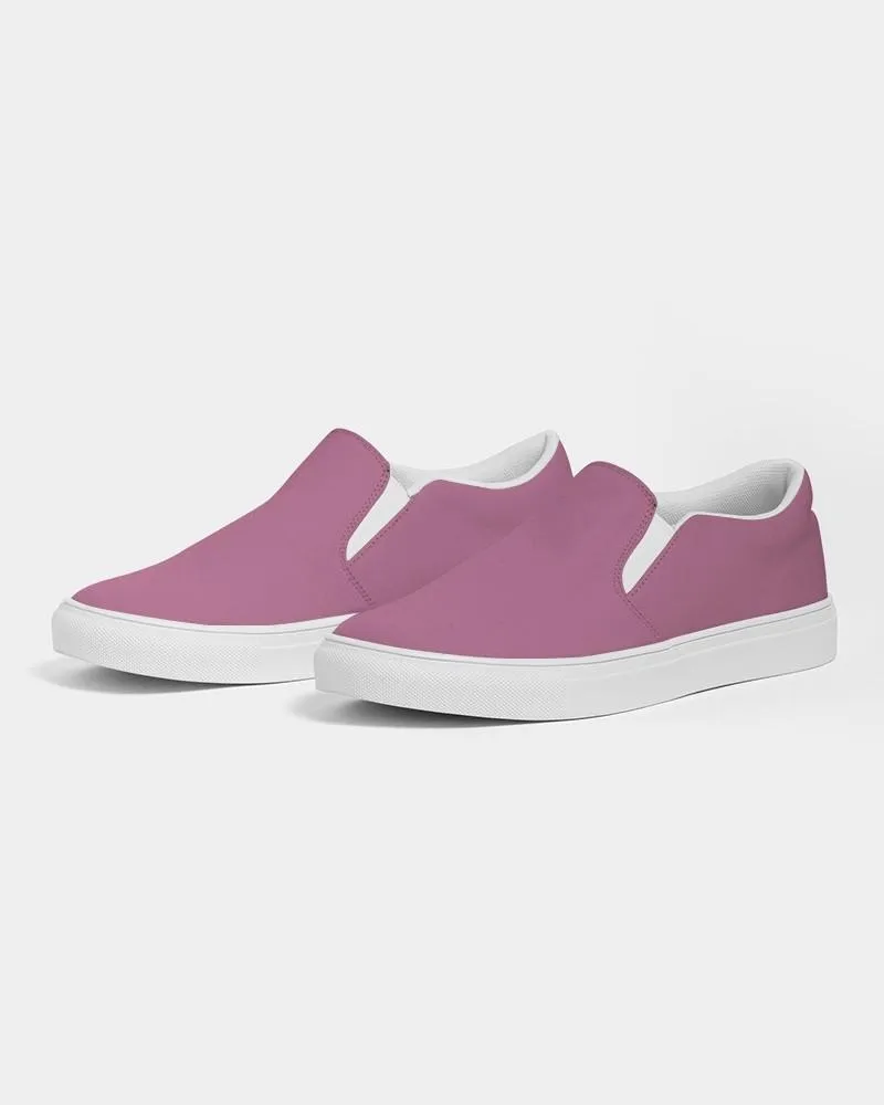 Shaded Pastel Magenta Slip-On Canvas Sneakers | Women's | C0M60Y0K30