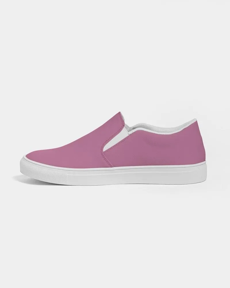 Shaded Pastel Magenta Slip-On Canvas Sneakers | Women's | C0M60Y0K30