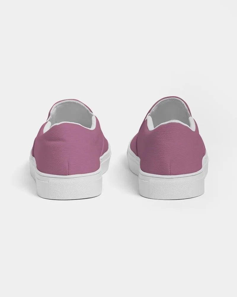 Shaded Pastel Magenta Slip-On Canvas Sneakers | Women's | C0M60Y0K30