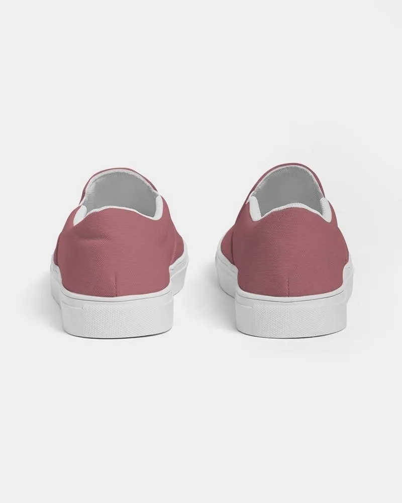 Shaded Pastel Pink Slip-On Canvas Sneakers | Women's | C0M60Y30K30