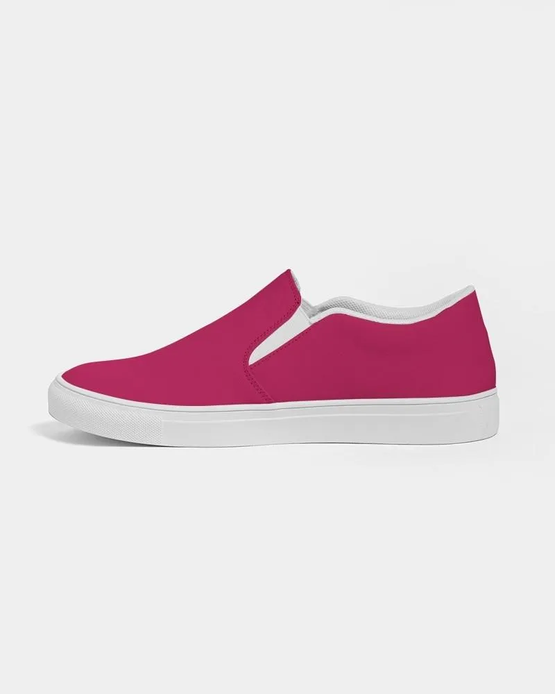 Shaded Pink Slip-On Canvas Sneakers | Women's | C0M100Y50K30