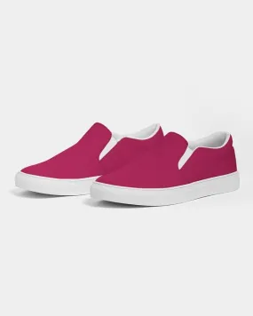 Shaded Pink Slip-On Canvas Sneakers | Women's | C0M100Y50K30