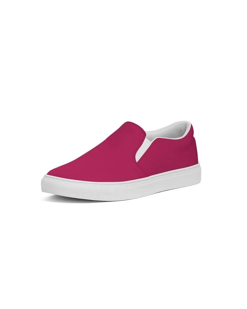 Shaded Pink Slip-On Canvas Sneakers | Women's | C0M100Y50K30