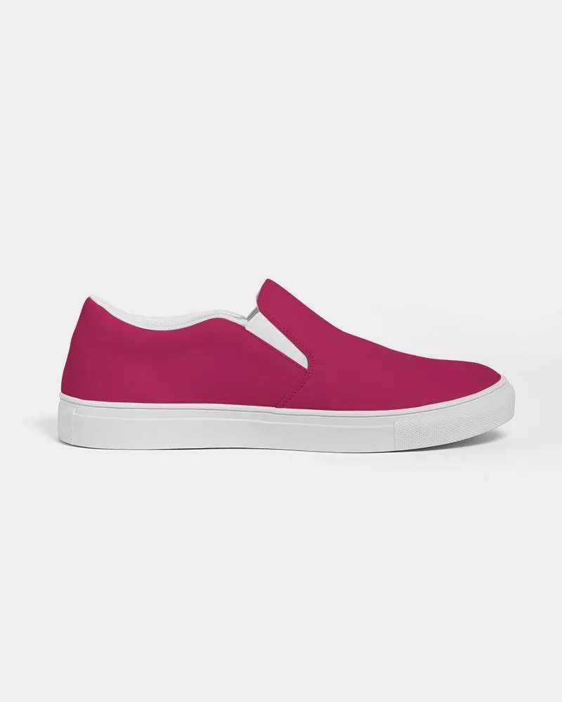 Shaded Pink Slip-On Canvas Sneakers | Women's | C0M100Y50K30