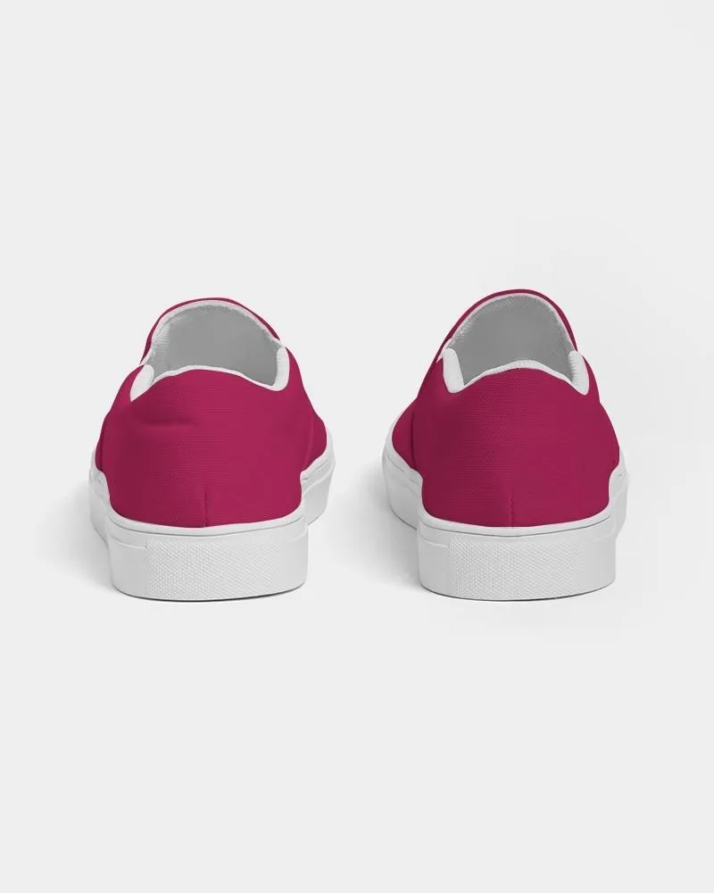 Shaded Pink Slip-On Canvas Sneakers | Women's | C0M100Y50K30