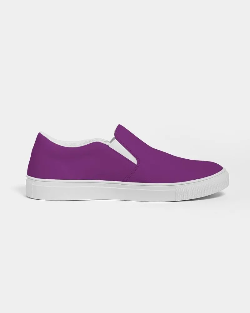 Shaded Purple Slip-On Canvas Sneakers | Women's | C50M100Y0K30