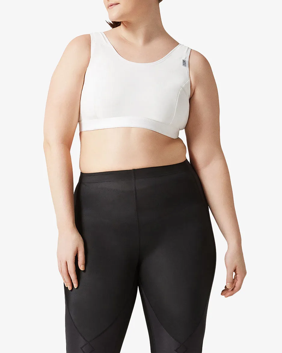 Stabilyx High Impact Sports Bra: White