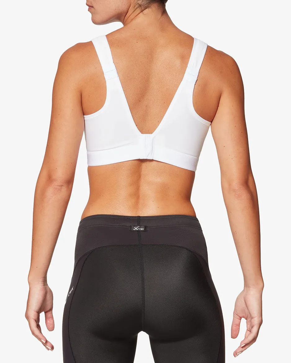 Stabilyx High Impact Sports Bra: White