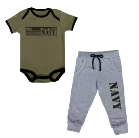 Trooper Navy Baby Jogger Set